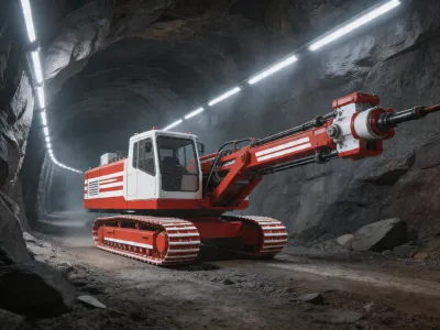 Epiroc underground drill rig